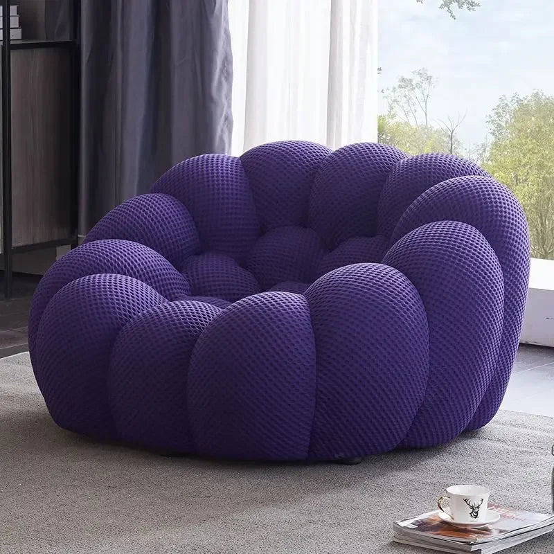 Designer Yellow Living Room Sofas Set European Fabric Nordic Double Chaise Couch Puffs Luxury Italian Divano Soggiorno Furniture