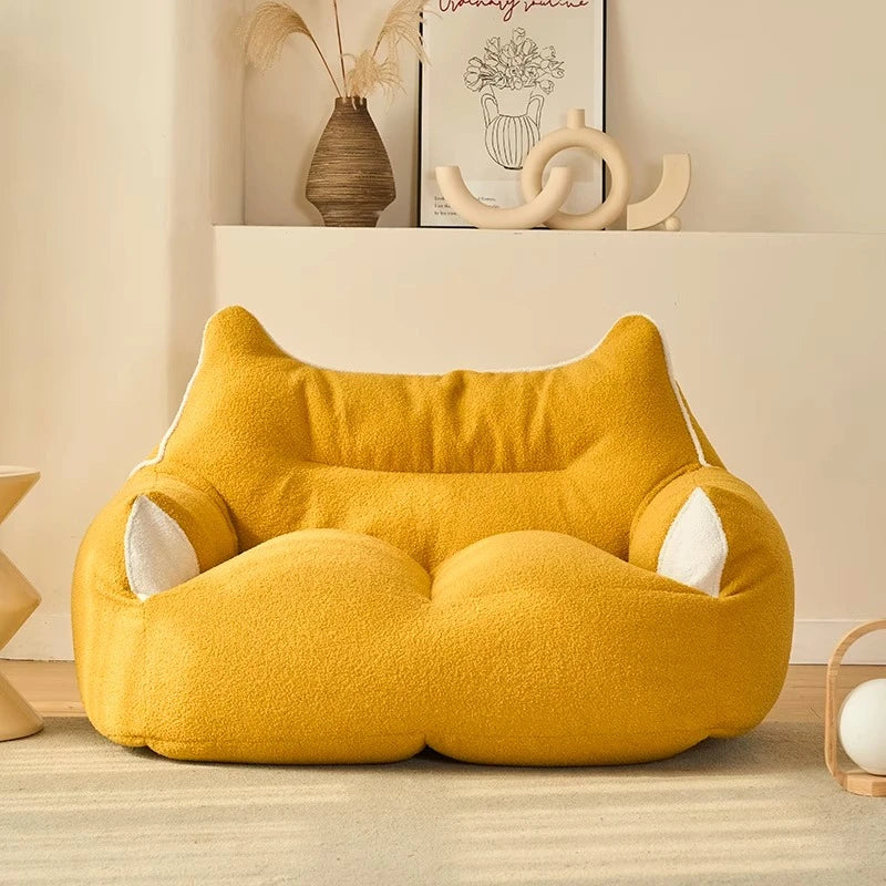Pov Seat Giant Pouffe Pouf Living Room Sofa Foam Puff Bean Bag Single Compressed Couch Convertible Pouffe Chambre Furniture Home