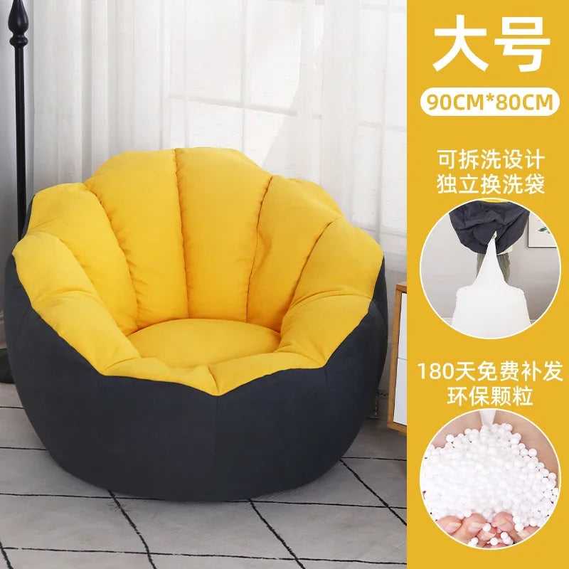 Beanbag Relaxing Chairs Rest Chair Frameless Designer Luxury Bag Romantic Sofa Multifunction Home Furniture Bean Bags Adult Room