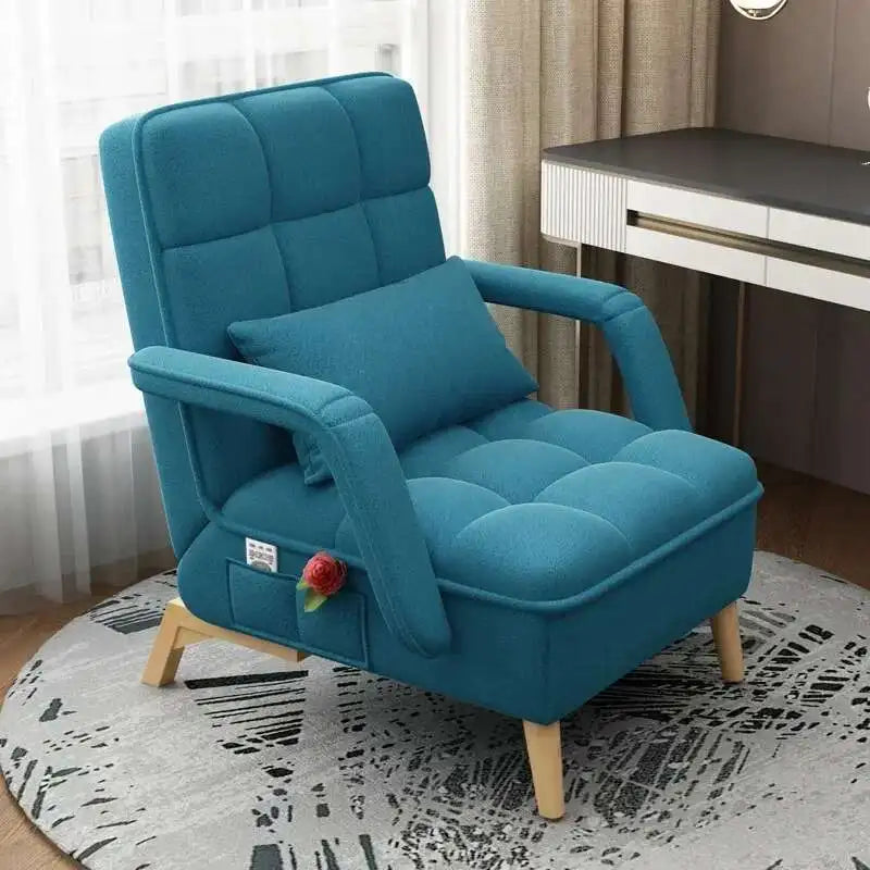 Lazy Sofa Designer Chair Back Support Pillow Bedroom Relax Floor Chairs Modern Nordic Poltrone Da Salotto Japanese Furniture