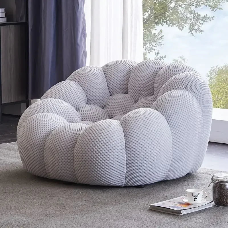 Designer Yellow Living Room Sofas Set European Fabric Nordic Double Chaise Couch Puffs Luxury Italian Divano Soggiorno Furniture