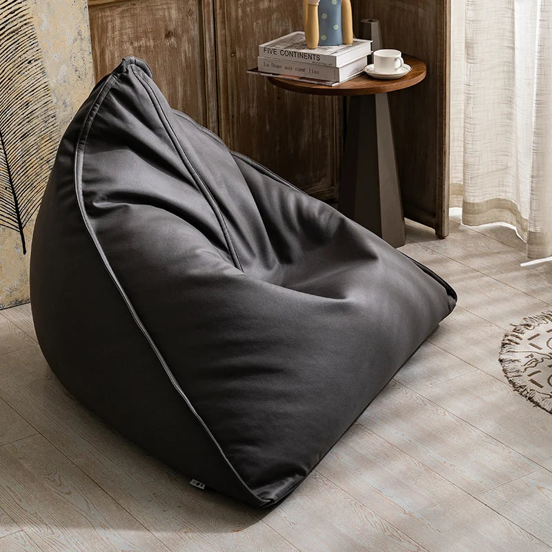 Japanese Designer Lazy Sofa Nordic Tatami Living Room Bean Bag Sofa Balcony Bedroom Recliner Home Furniture Divano Letto FYBS
