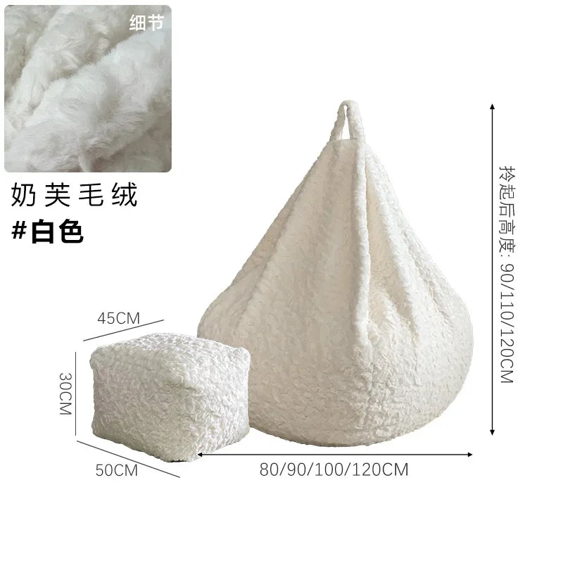 Replica Modern Bean Bag Sofa Classic Minimalist Living Room Bean Bag Sofa Lounge Designer Postmodern Divano Unique Furniture