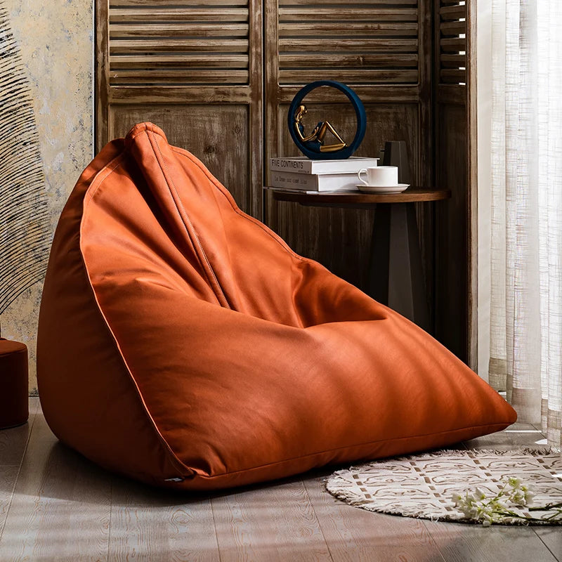 Japanese Designer Lazy Sofa Nordic Tatami Living Room Bean Bag Sofa Balcony Bedroom Recliner Home Furniture Divano Letto FYBS
