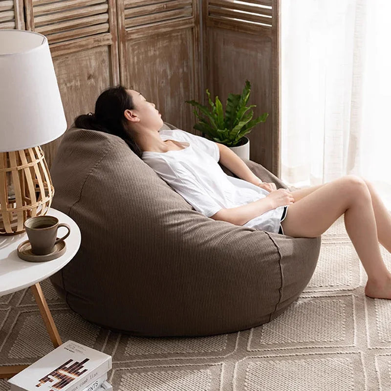 Single Sofa Reclining Lazy Bean Bag Sofas Children's Chairs For Living Room Rest Chair Sofy Do Salon Child Balcony Furniture Bed