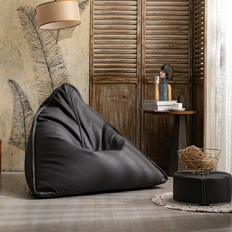 Japanese Designer Lazy Sofa Nordic Tatami Living Room Bean Bag Sofa Balcony Bedroom Recliner Home Furniture Divano Letto FYBS