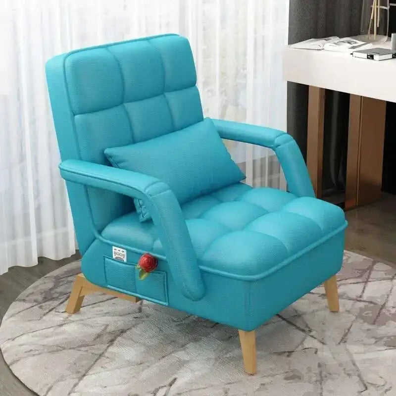 Lazy Sofa Designer Chair Back Support Pillow Bedroom Relax Floor Chairs Modern Nordic Poltrone Da Salotto Japanese Furniture