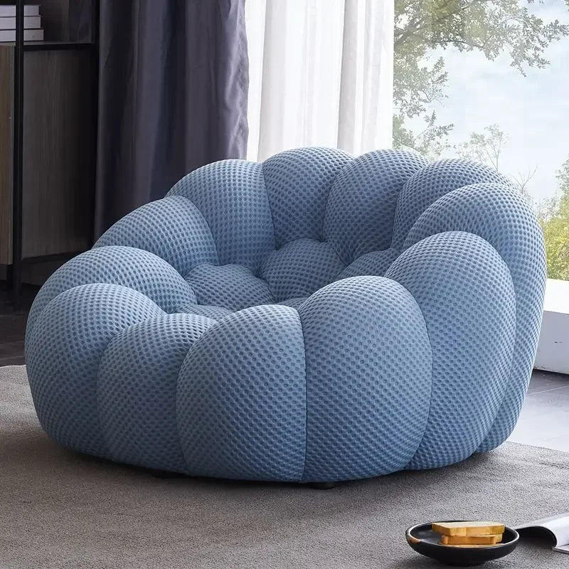 Designer Yellow Living Room Sofas Set European Fabric Nordic Double Chaise Couch Puffs Luxury Italian Divano Soggiorno Furniture