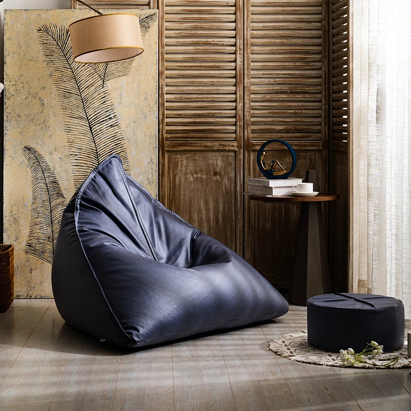Japanese Designer Lazy Sofa Nordic Tatami Living Room Bean Bag Sofa Balcony Bedroom Recliner Home Furniture Divano Letto FYBS