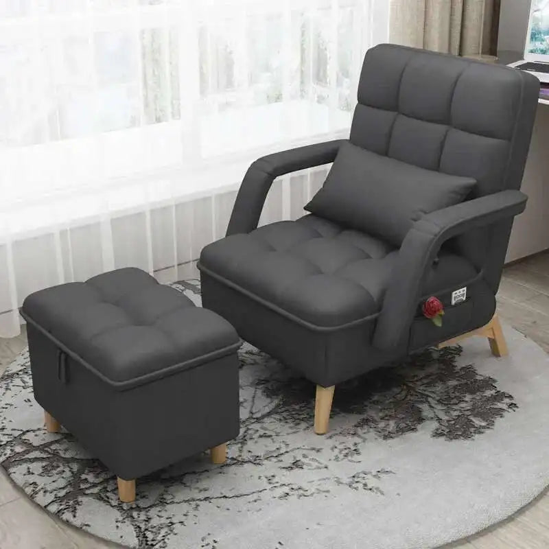 Lazy Sofa Designer Chair Back Support Pillow Bedroom Relax Floor Chairs Modern Nordic Poltrone Da Salotto Japanese Furniture