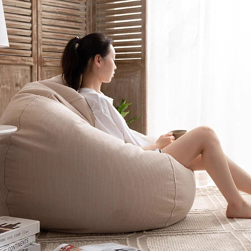 Single Sofa Reclining Lazy Bean Bag Sofas Children's Chairs For Living Room Rest Chair Sofy Do Salon Child Balcony Furniture Bed
