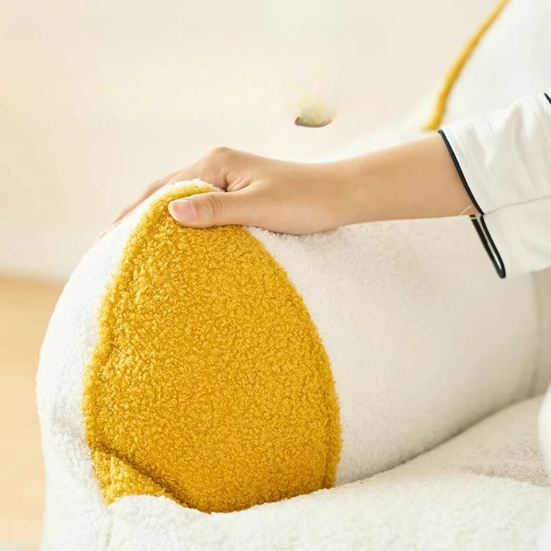Pov Seat Giant Pouffe Pouf Living Room Sofa Foam Puff Bean Bag Single Compressed Couch Convertible Pouffe Chambre Furniture Home