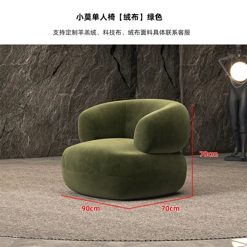 Designer Lounge Sofa Recliner Curved Customized Adults Dining Banquet Couch Unique European Large Sofa 2 Plazas Home Decoration