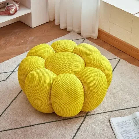 Single Seat Designer Pumpkin Lazy Sofa Balcony and Bedroom Can Lie Down and Recline Italian Minimalist Rochburg Football Sofa