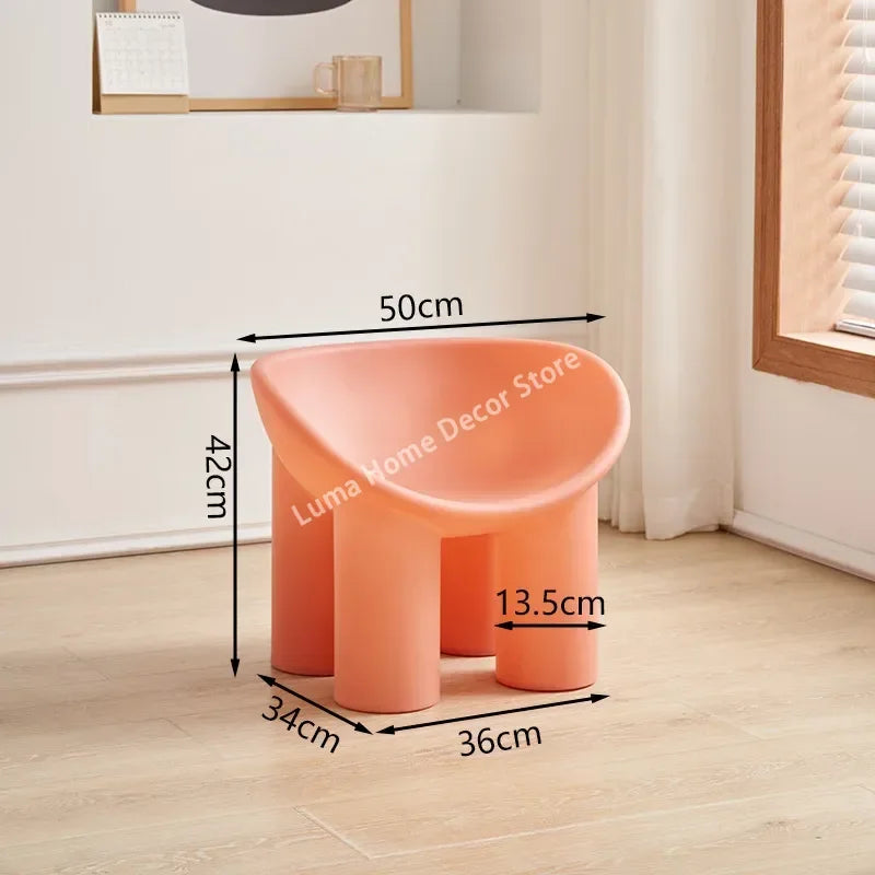 Luma Scandinavian Designer Elephant Leg Chair Wind Light Luxury Lazy Chair Creative Single Sofa for Ins Furniture Home Decor