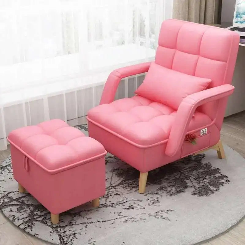 Lazy Sofa Designer Chair Back Support Pillow Bedroom Relax Floor Chairs Modern Nordic Poltrone Da Salotto Japanese Furniture