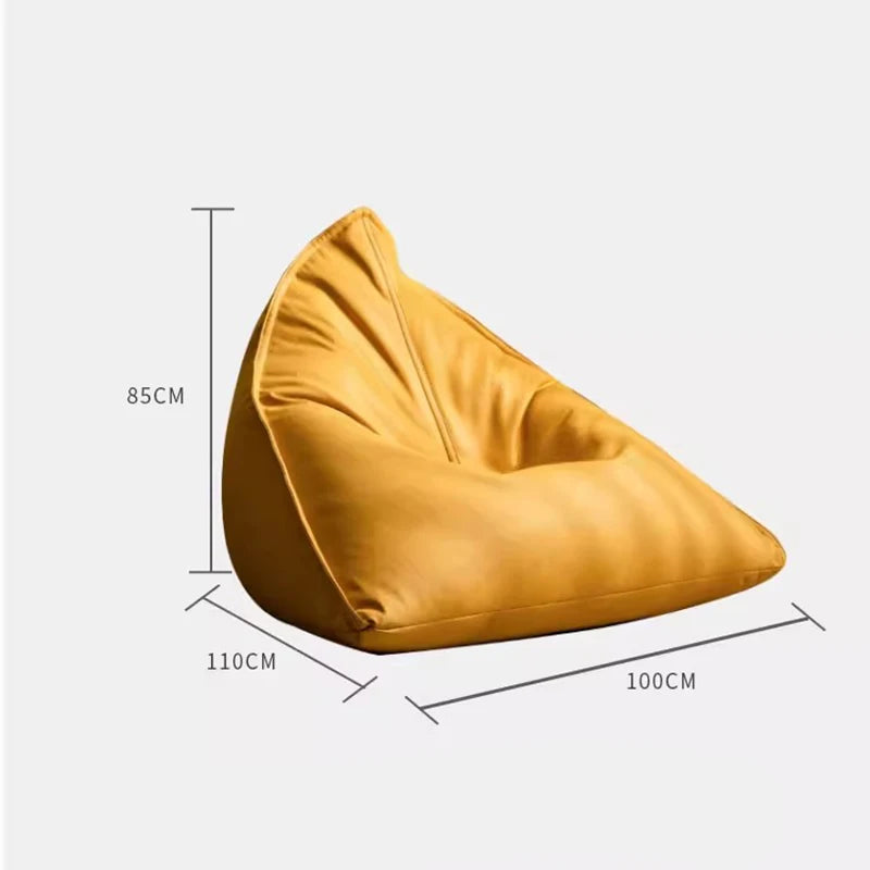 Japanese Designer Lazy Sofa Nordic Tatami Living Room Bean Bag Sofa Balcony Bedroom Recliner Home Furniture Divano Letto FYBS