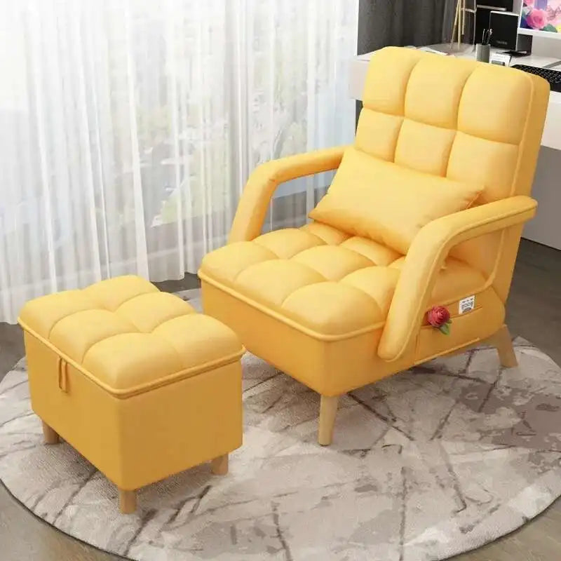 Lazy Sofa Designer Chair Back Support Pillow Bedroom Relax Floor Chairs Modern Nordic Poltrone Da Salotto Japanese Furniture