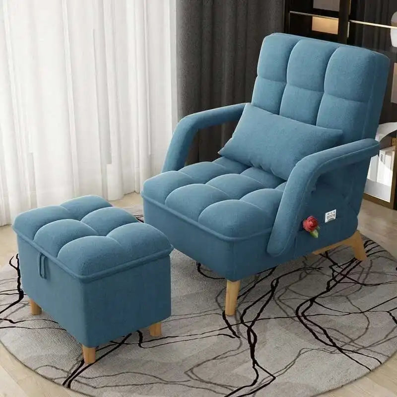 Lazy Sofa Designer Chair Back Support Pillow Bedroom Relax Floor Chairs Modern Nordic Poltrone Da Salotto Japanese Furniture