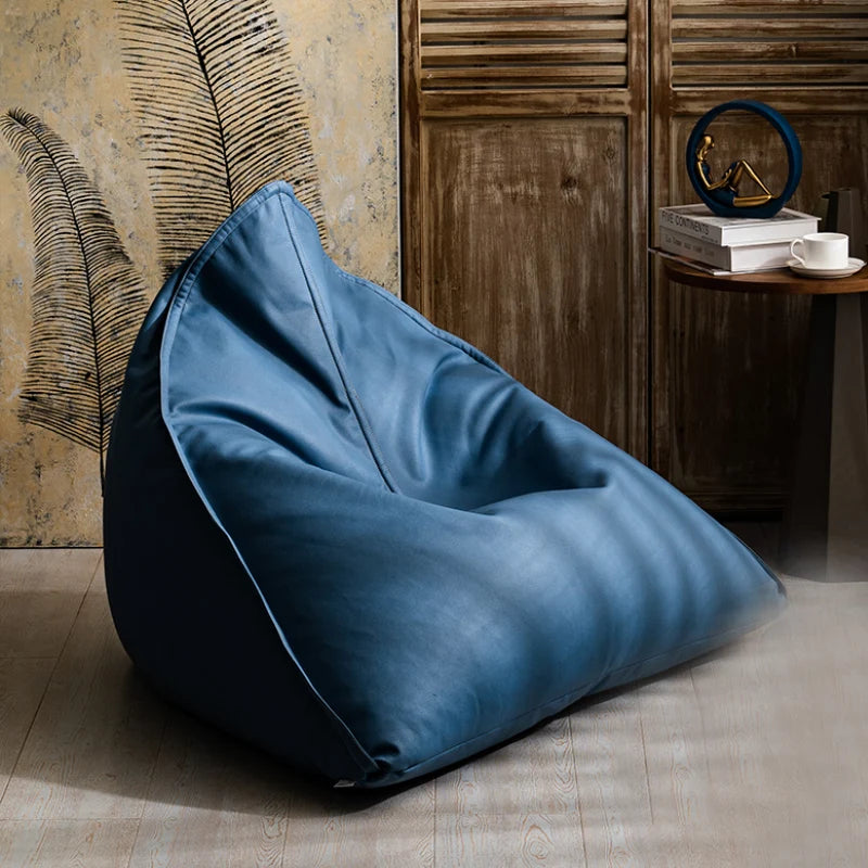 Japanese Designer Lazy Sofa Nordic Tatami Living Room Bean Bag Sofa Balcony Bedroom Recliner Home Furniture Divano Letto FYBS