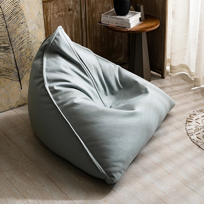 Japanese Designer Lazy Sofa Nordic Tatami Living Room Bean Bag Sofa Balcony Bedroom Recliner Home Furniture Divano Letto FYBS