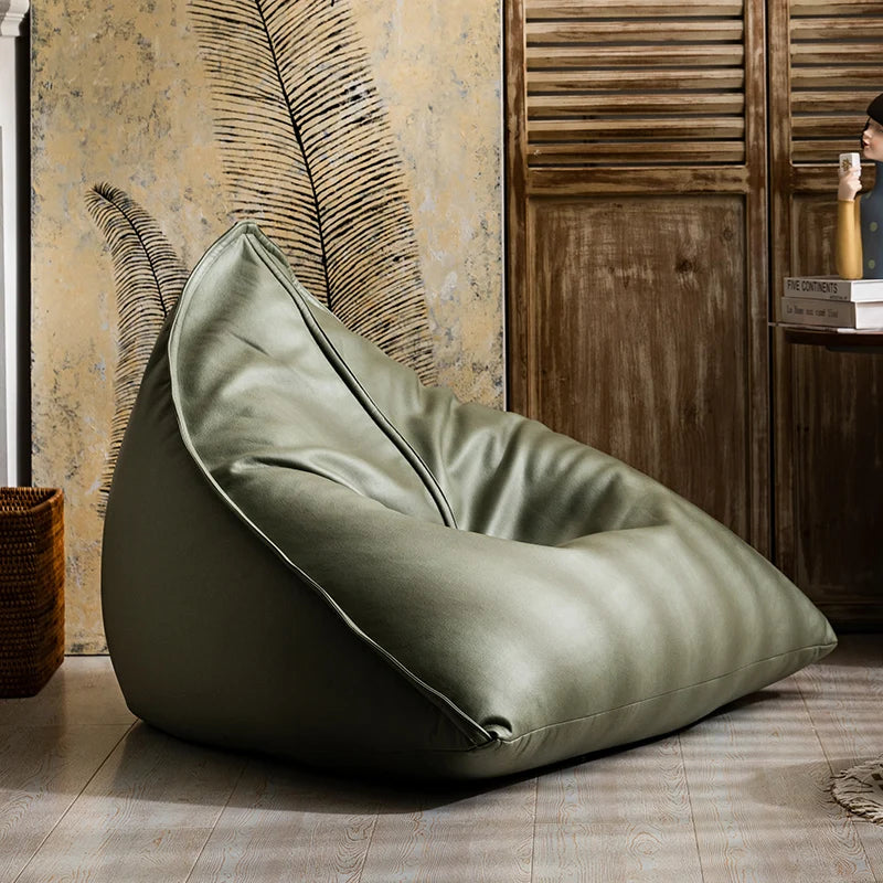 Japanese Designer Lazy Sofa Nordic Tatami Living Room Bean Bag Sofa Balcony Bedroom Recliner Home Furniture Divano Letto FYBS