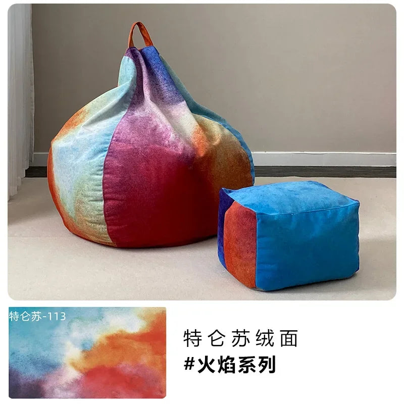 Replica Modern Bean Bag Sofa Classic Minimalist Living Room Bean Bag Sofa Lounge Designer Postmodern Divano Unique Furniture