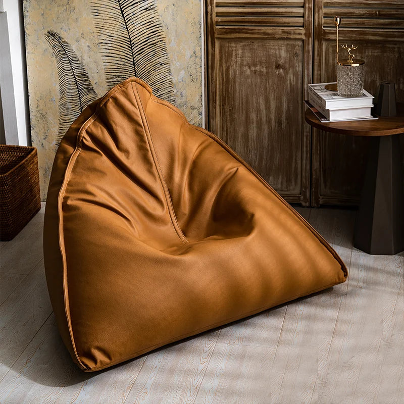 Japanese Designer Lazy Sofa Nordic Tatami Living Room Bean Bag Sofa Balcony Bedroom Recliner Home Furniture Divano Letto FYBS