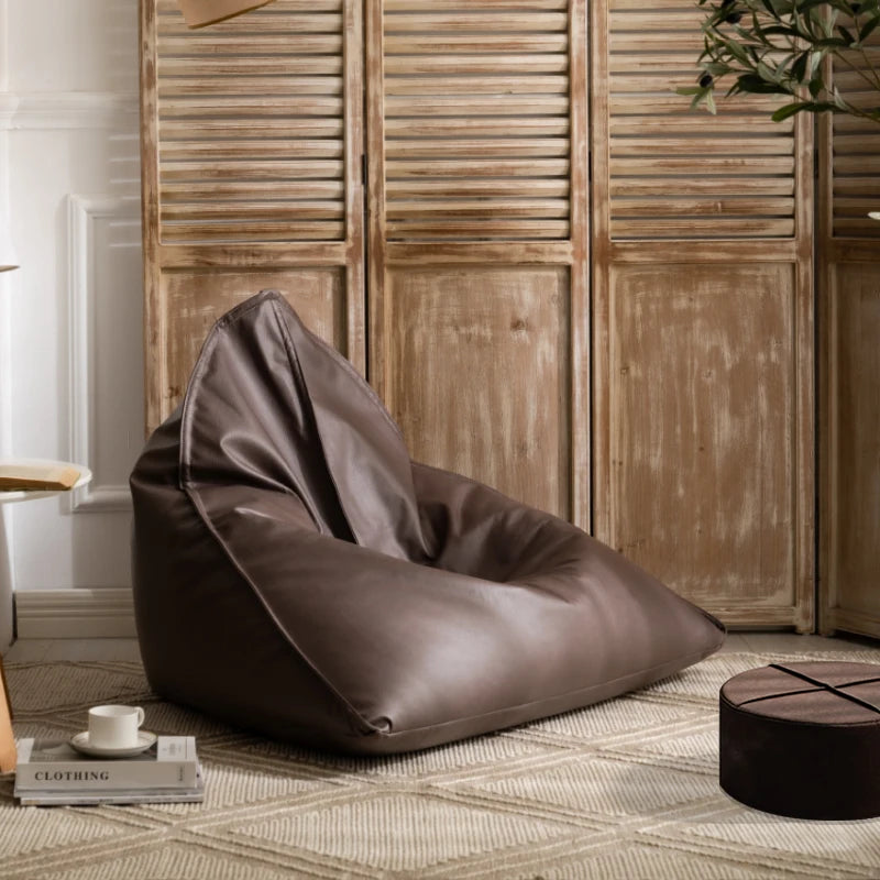 Japanese Designer Lazy Sofa Nordic Tatami Living Room Bean Bag Sofa Balcony Bedroom Recliner Home Furniture Divano Letto FYBS