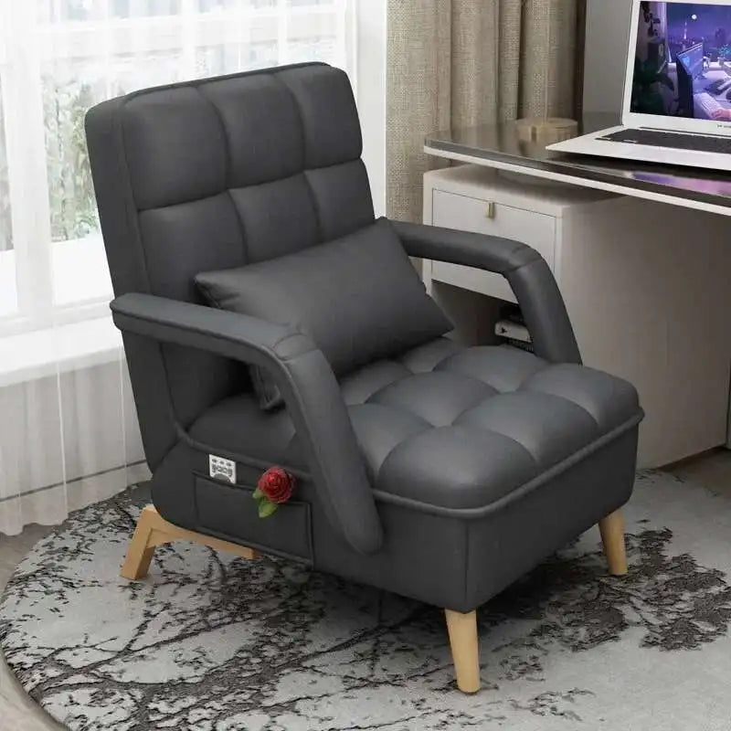 Lazy Sofa Designer Chair Back Support Pillow Bedroom Relax Floor Chairs Modern Nordic Poltrone Da Salotto Japanese Furniture