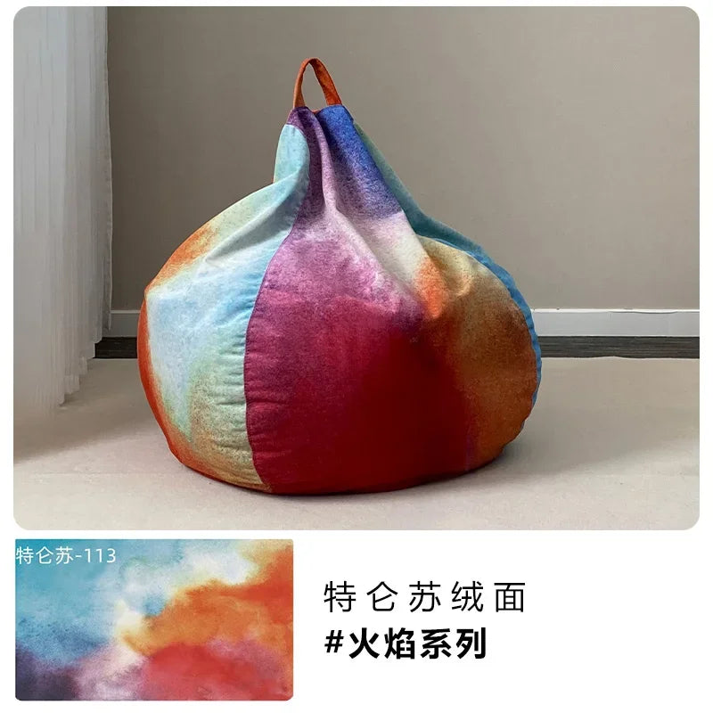 Replica Modern Bean Bag Sofa Classic Minimalist Living Room Bean Bag Sofa Lounge Designer Postmodern Divano Unique Furniture