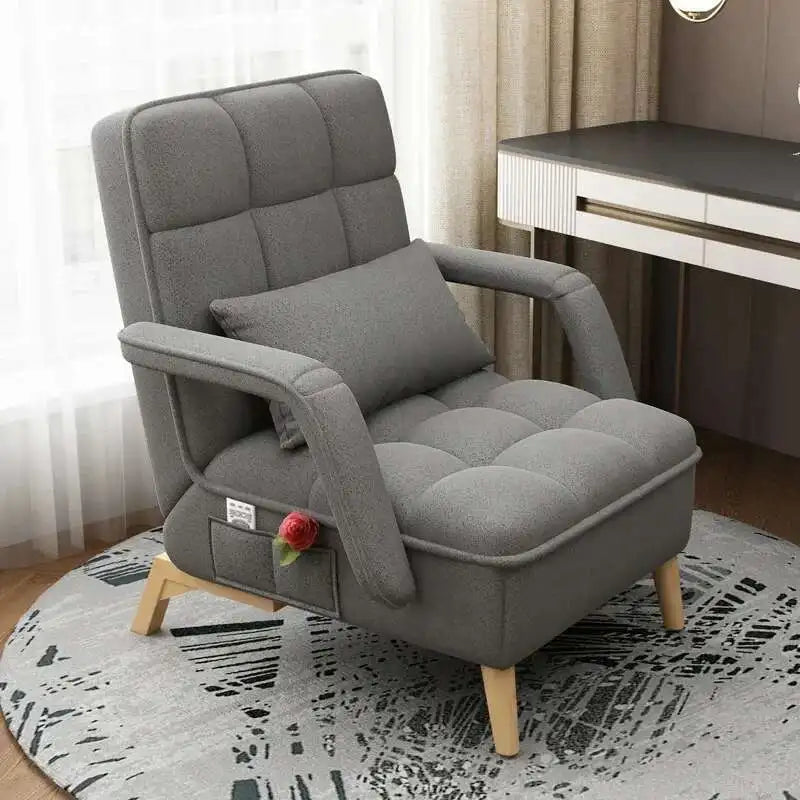 Lazy Sofa Designer Chair Back Support Pillow Bedroom Relax Floor Chairs Modern Nordic Poltrone Da Salotto Japanese Furniture