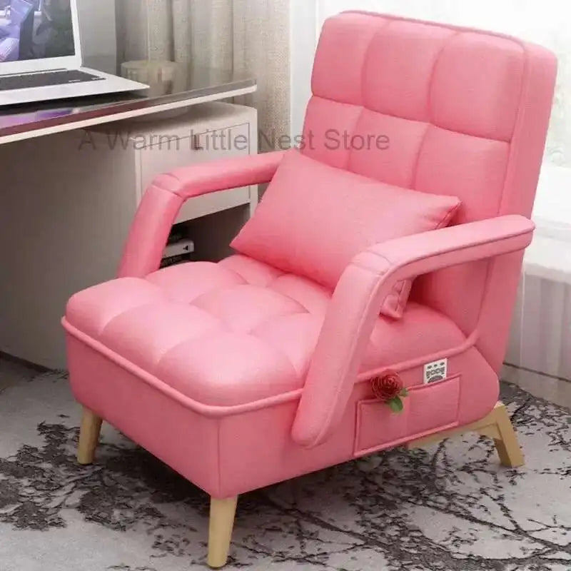 Lazy Sofa Designer Chair Back Support Pillow Bedroom Relax Floor Chairs Modern Nordic Poltrone Da Salotto Japanese Furniture