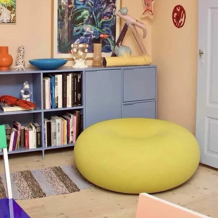 Donut Lazy Sofa Chair Designer Creative Round Leisure Chair Living Room Child Seat