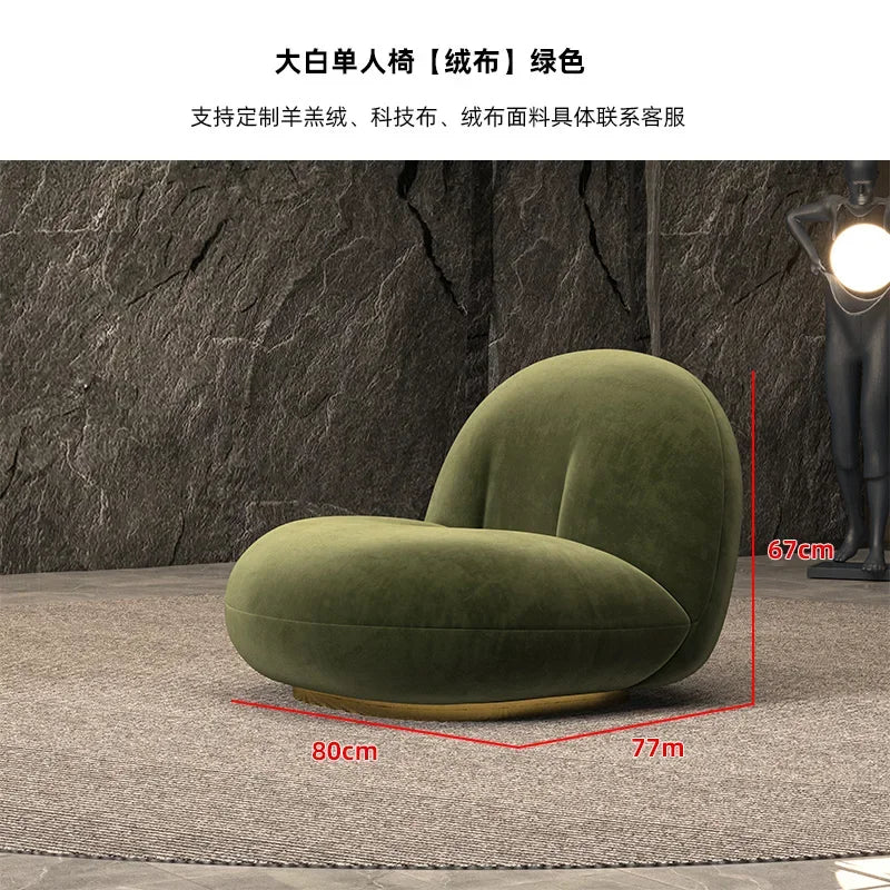 Designer Lounge Sofa Recliner Curved Customized Adults Dining Banquet Couch Unique European Large Sofa 2 Plazas Home Decoration