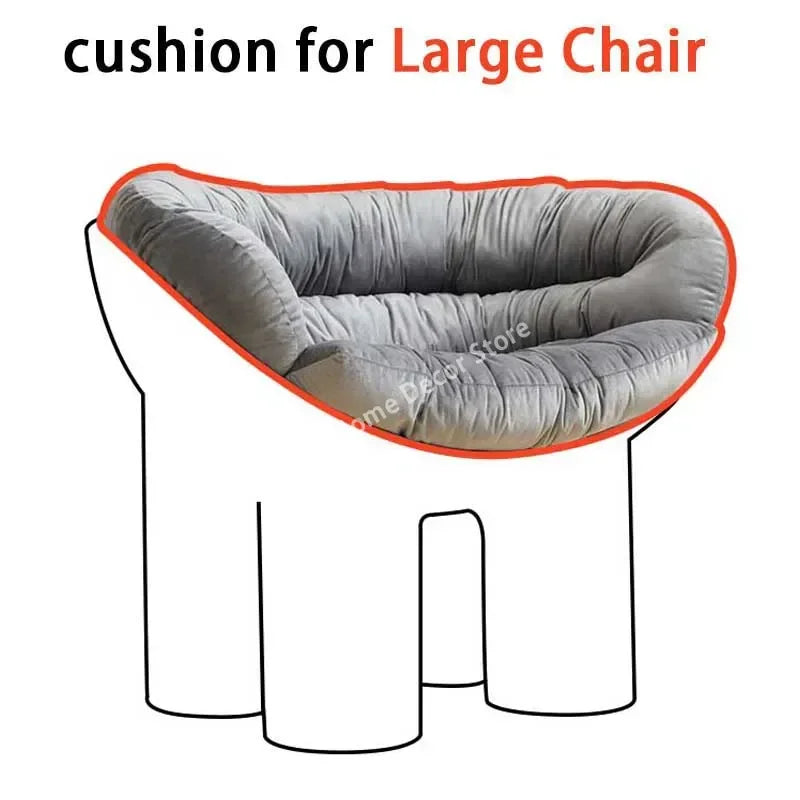 Luma Scandinavian Designer Elephant Leg Chair Wind Light Luxury Lazy Chair Creative Single Sofa for Ins Furniture Home Decor