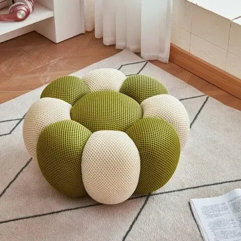 Single Seat Designer Pumpkin Lazy Sofa Balcony and Bedroom Can Lie Down and Recline Italian Minimalist Rochburg Football Sofa