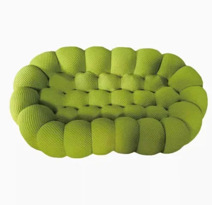 Designer Yellow Living Room Sofas Set European Fabric Nordic Double Chaise Couch Puffs Luxury Italian Divano Soggiorno Furniture