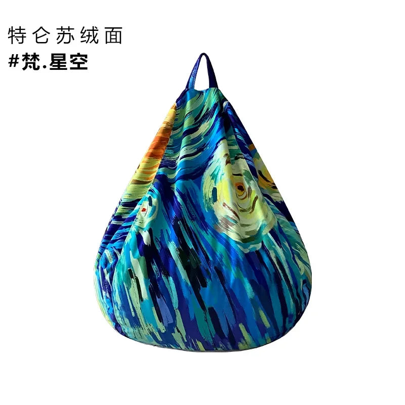 Replica Modern Bean Bag Sofa Classic Minimalist Living Room Bean Bag Sofa Lounge Designer Postmodern Divano Unique Furniture