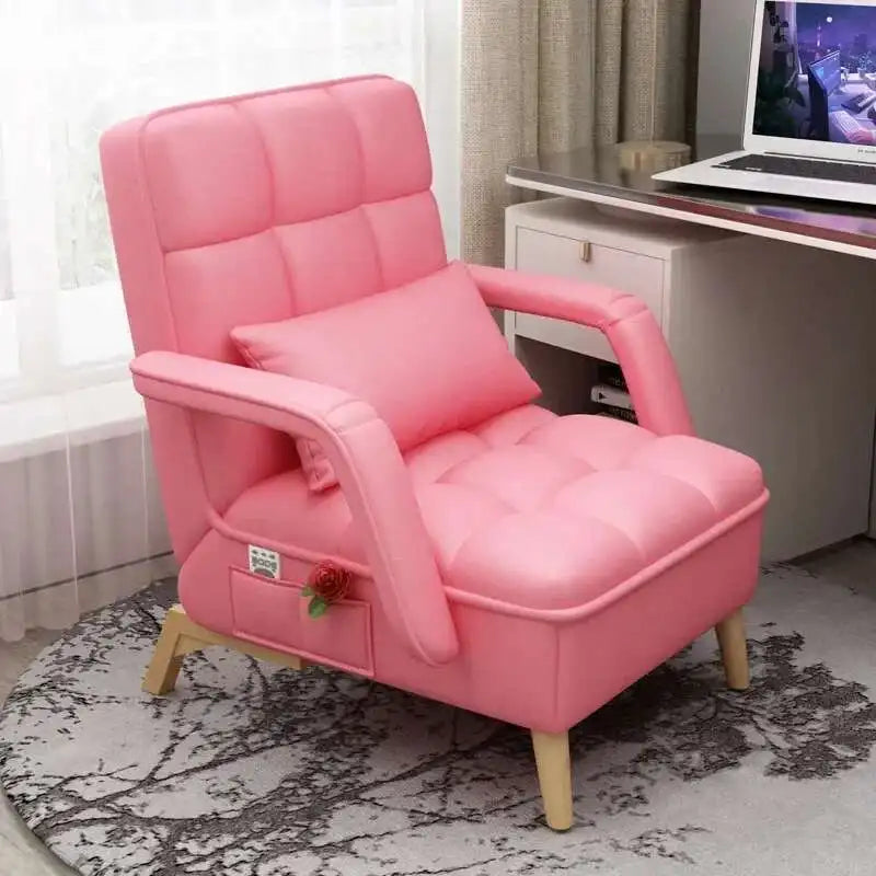 Lazy Sofa Designer Chair Back Support Pillow Bedroom Relax Floor Chairs Modern Nordic Poltrone Da Salotto Japanese Furniture