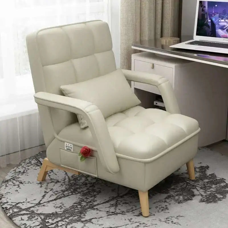 Lazy Sofa Designer Chair Back Support Pillow Bedroom Relax Floor Chairs Modern Nordic Poltrone Da Salotto Japanese Furniture