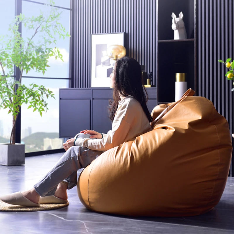 Bean Bag Sofas Ground Living Designer Luxury Rest Chair Comfortable Comfy Bags Modular Aesthetic Room Furniture Sofa Furnitures