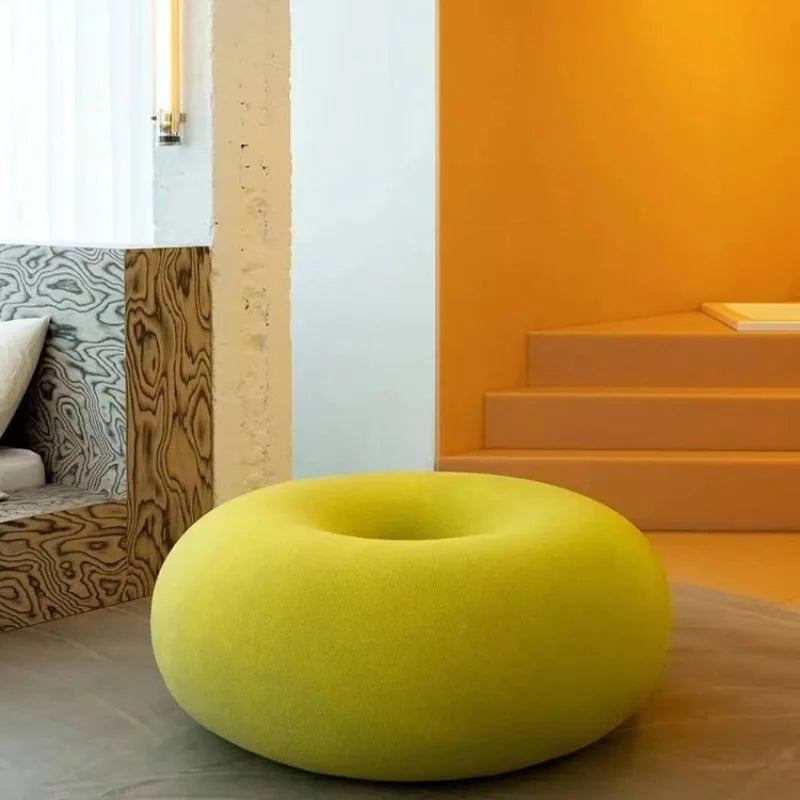 Donut Lazy Sofa Chair Designer Creative Round Leisure Chair Living Room Child Seat