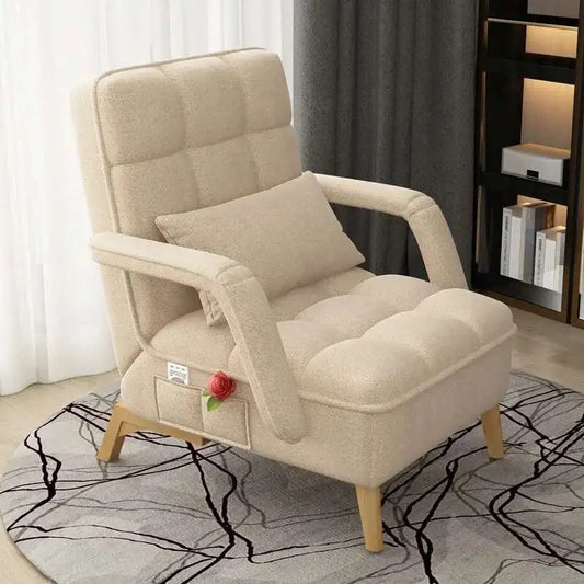 Lazy Sofa Designer Chair Back Support Pillow Bedroom Relax Floor Chairs Modern Nordic Poltrone Da Salotto Japanese Furniture